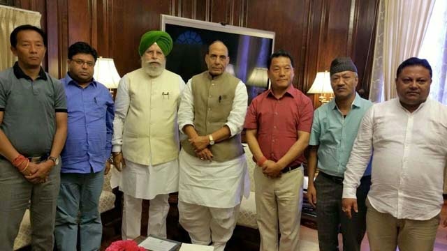 Binay Tamang, Roshan giri, ss ahluwalia, Rajnath Singh, Bimal Gurung,Harka bahadur chettri Anit Thapa