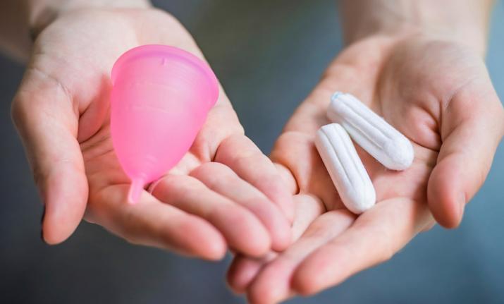 Tampon and Menstrual Cup: Pic by IndiaTV
