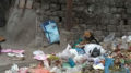 Piles of garbage in darjeeling