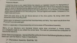 Raju Bista demand for repolling