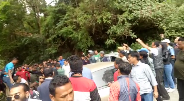 Atatck on Darjeeling MP