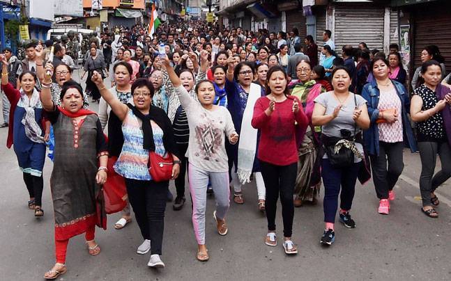 Darjeeling Protest