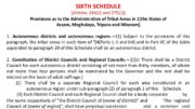 6th Schedule