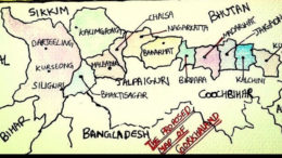 Proposed Map of Gorkhaland