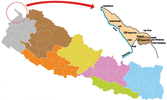 Nepali claims to Kalapani territory