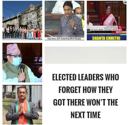 Darjeeling elected MLAs and MPs