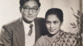 Lain Singh Bangdel with wife Manu Kumari Thapa
