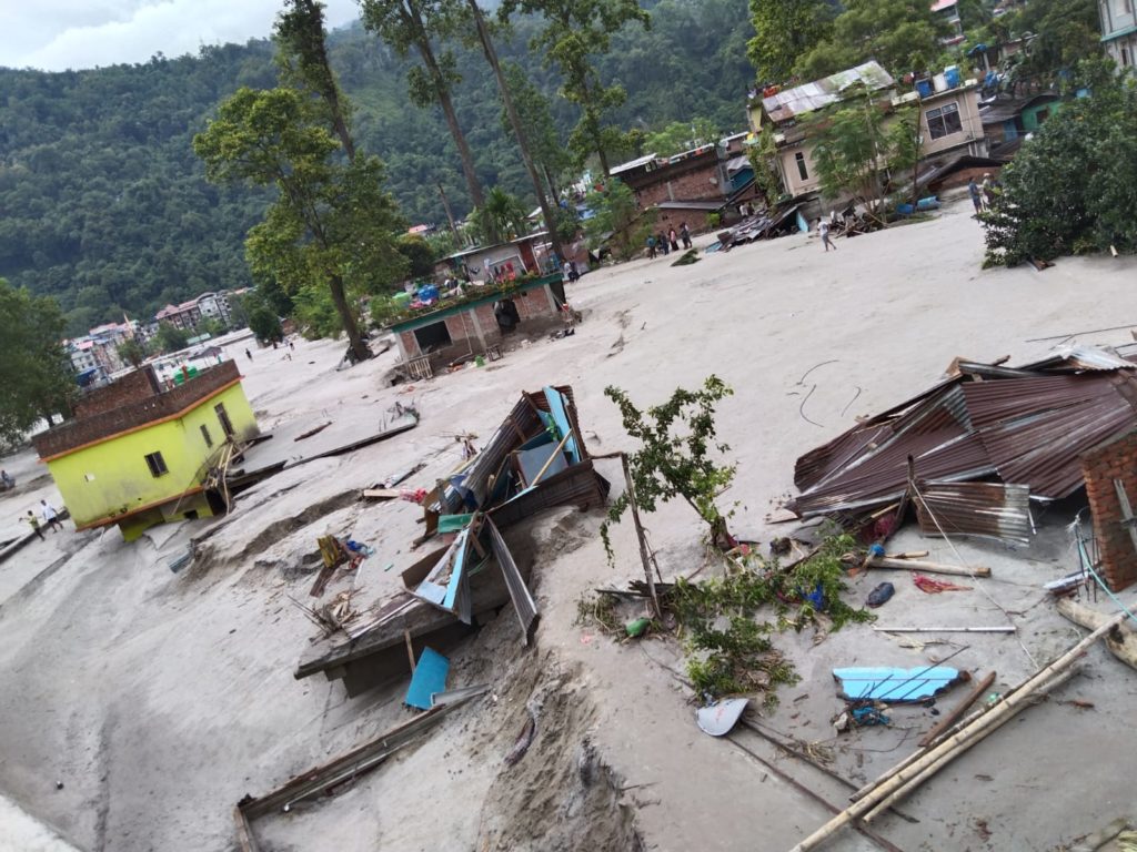 Teesta River GOLF Destruction Sikkim Darjeeling