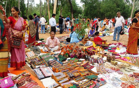 ‘Khoai Mela‘ or ‘Shonibarer haat‘ Shantiniketan