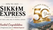 Sikkim Express Golden Jubilee